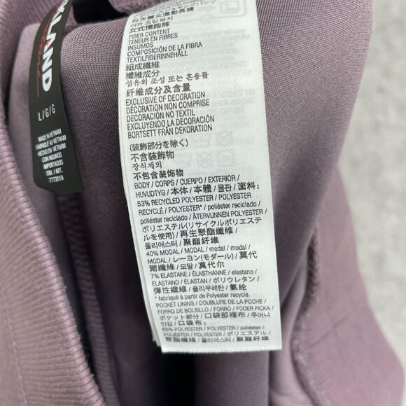 Kirkland Signature Women's Scuba Size L Jogger Pants Purple - Picture 8 of 11